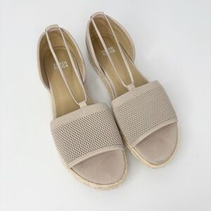 Eileen Fisher Espadrille Slip-On Shoes Women’s Size 8.5 Mews Padded Neutral